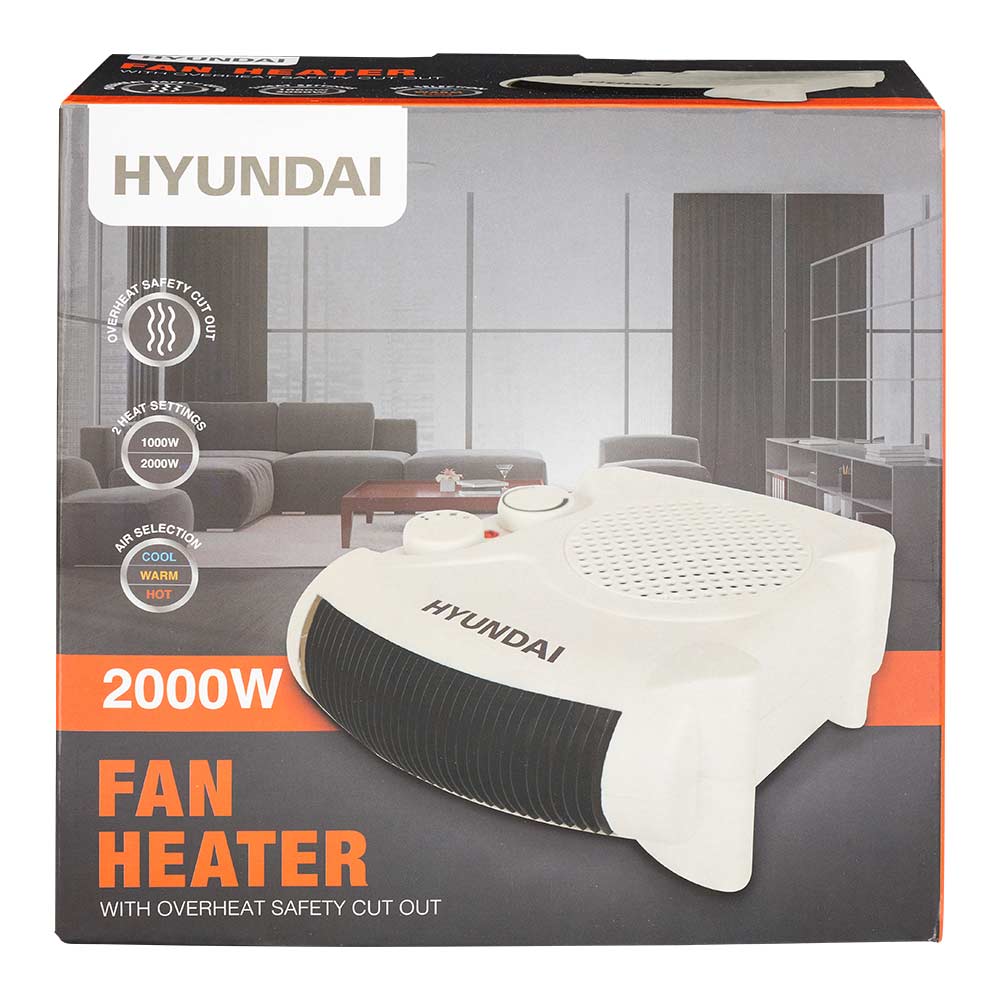 Hyundai Flat Fan Heater 2000w