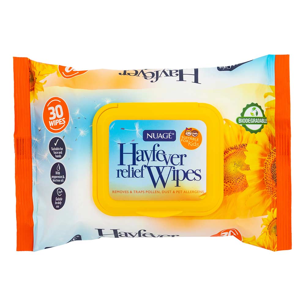 Nuage Hayfever Relief Wipes 30 Pack