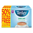 Tetley Decaf Tea Bags 80 + 50% Free | Poundstretcher  257921