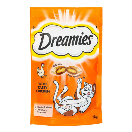 Dreamies Cat Treats With Tasty Chicken - 60G 260717-chicken