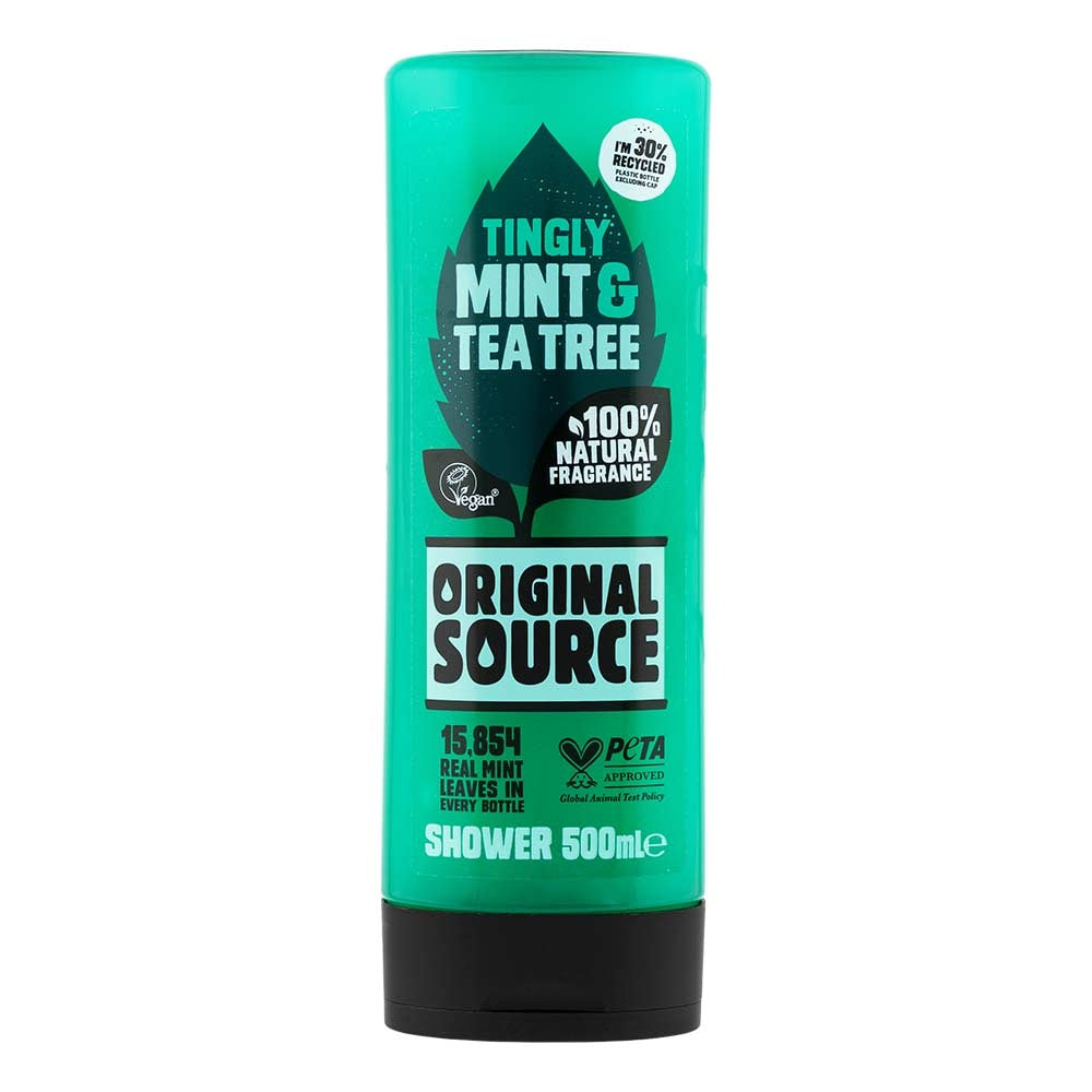 Original Source  Mint & Tea Tree Shower Gel 500Ml | Poundstretcher  261468