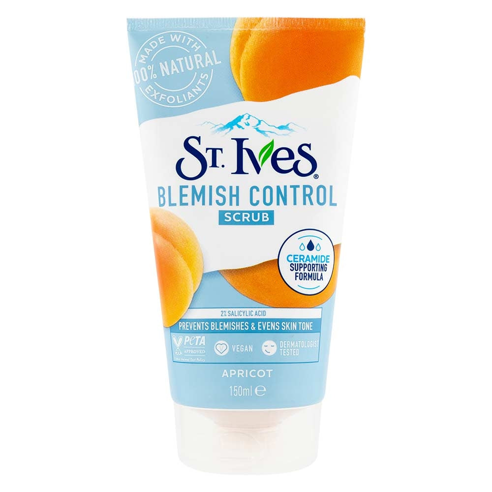 St Ives Blemish Control Apricot Face Scrub 150Ml | Skincare | Poundstretcher  262397