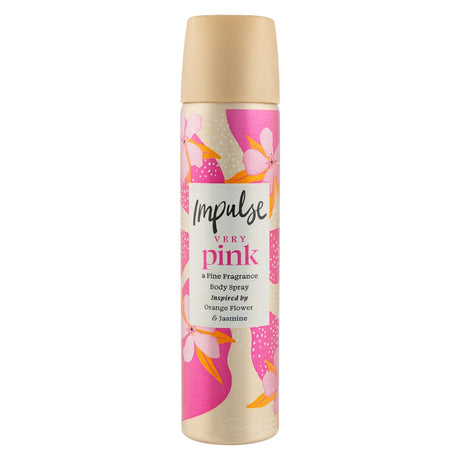 Impulse Very Pink Body Spray 75Ml | Poundstretcher 262722