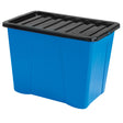 80L Plastic Storage Box - Blue 316230-BLUE