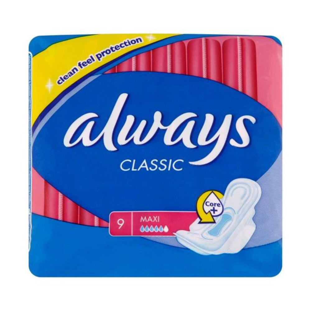 Always Maxi Pad 9 Pads 264408