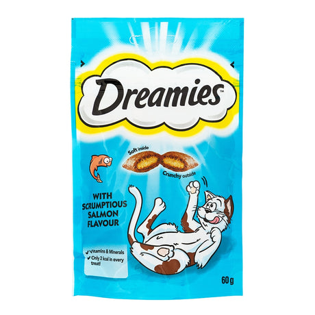 Dreamies Cat Treats With Salmon -  60G 266394-salmon