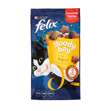 Felix Goody Bag Treats Original 60G | Poundstretcher  270260