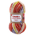 Colour Blend Chunky Yarn 1X100G - Orange Tones 272954-Orangemix