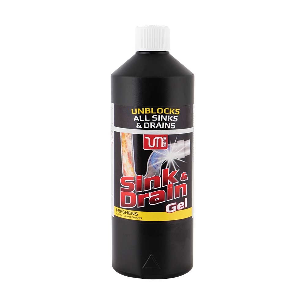 Unblok Sink & Drain Unblocker Gel 1 Litre