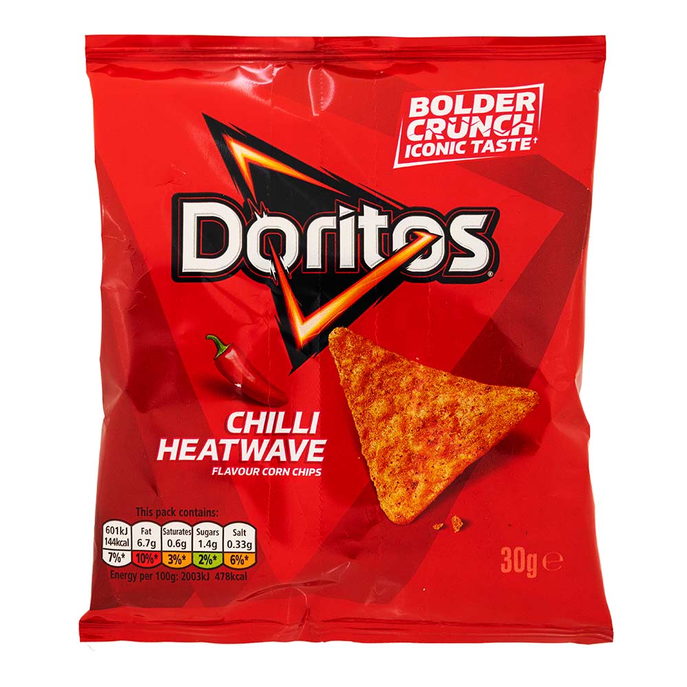Doritos Chilli Heatwave Tortilla Chips 180G