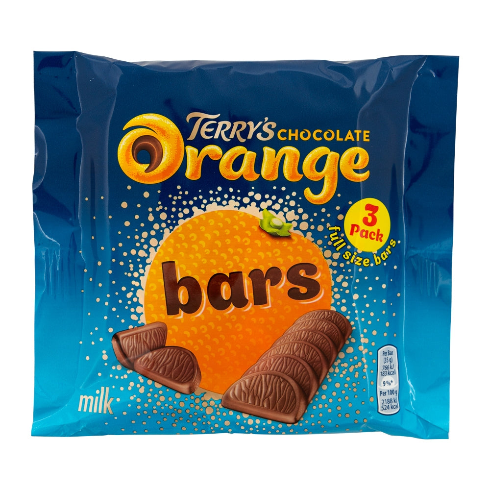Terry's Chocolate Orange Bars 35g x 3 Pack – Poundstretcher