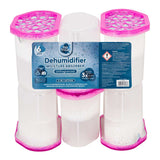 Fab Fresh Small & Compact Dehumidifier Moisture Absorber 6 Pack