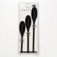 3 Pack Stirring Spoons- Black 325856-BLACK