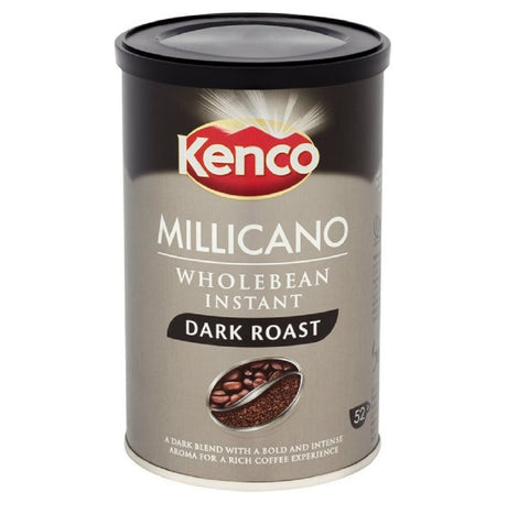 Kenco Millicano Wholebean Dark Roast Instant Coffee 291479
