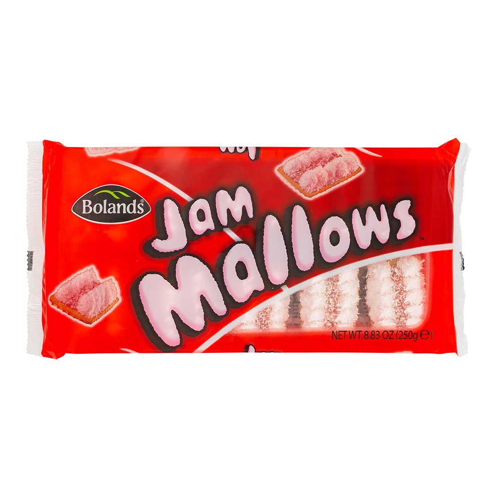 Bolands Jam Mallows 250g