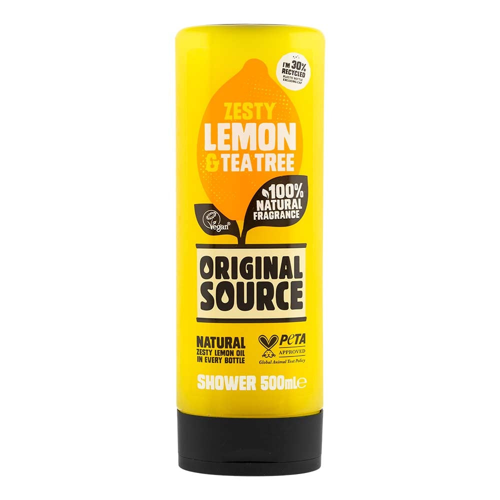 Original Source Lemon & Tea Tree Shower Gel 500Ml | Poundstretcher  301619