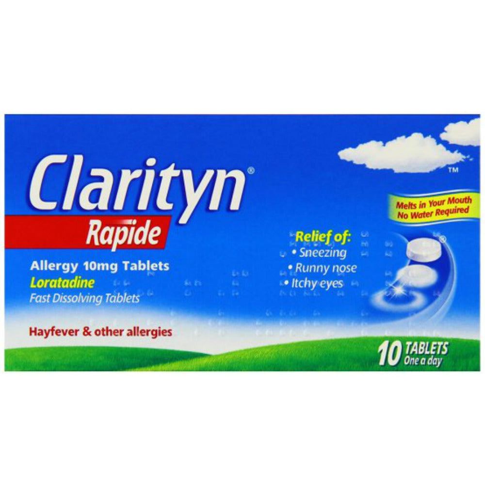 Clarityn Hayfever Tablets 10 Pack 302531