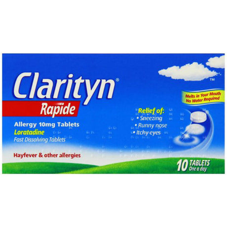 Clarityn Hayfever Tablets 10 Pack 302531