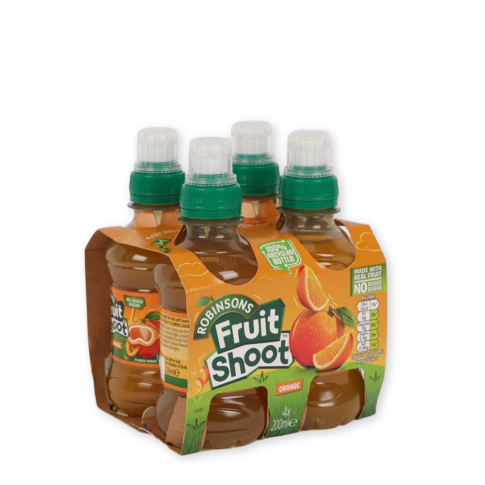 Robinsons Orange Fruit Shoot 4 Pack | Poundstretcher  305556
