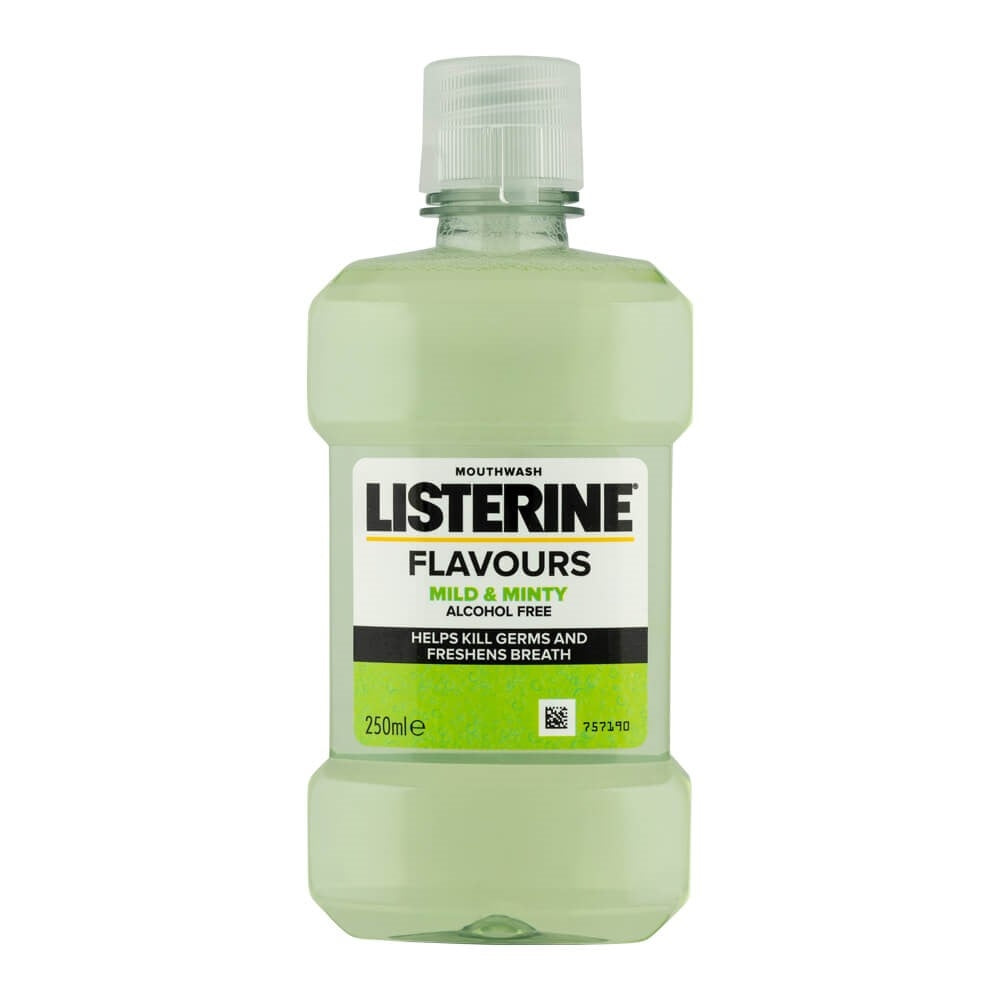 Listerine Mild And Minty Mouthwash 250Ml | Poundstretcher 305891