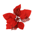 Poinsettia Clip-Red  325137-RED