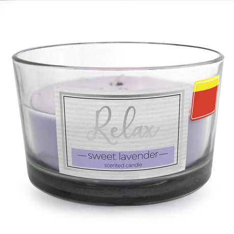 12Oz Scented Candle- Relax Sweet Lavender  325004