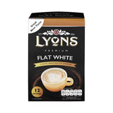 Lyons Premium Flat White Coffee 12 X 15g Pack