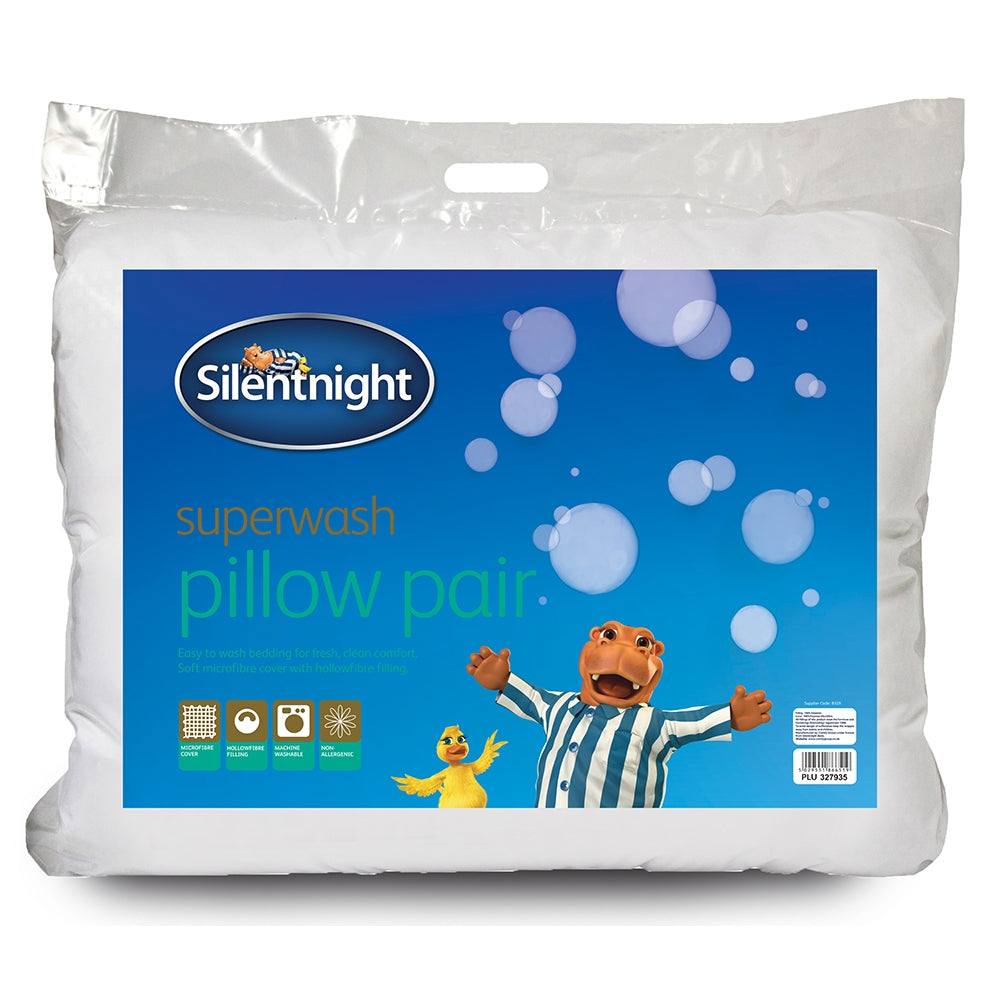 Silentnight Superwash Pillow Pair 327935