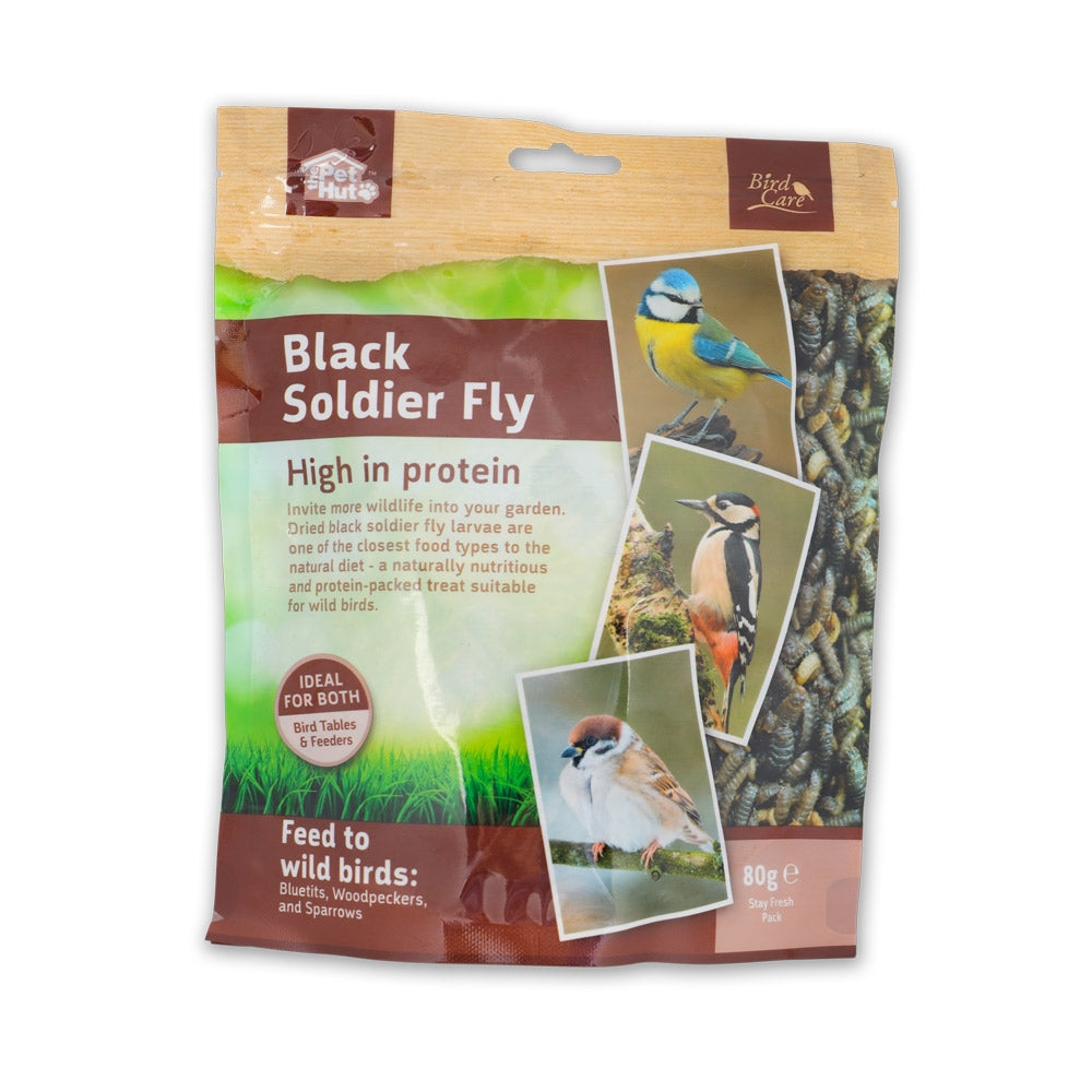 Black Soldier Flies 80G 316640