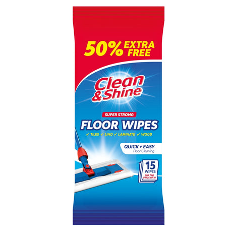 10 Floor Wipes +50% Free 316643