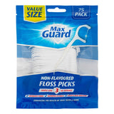 Max Guard Dental Floss Picks 75 Pack