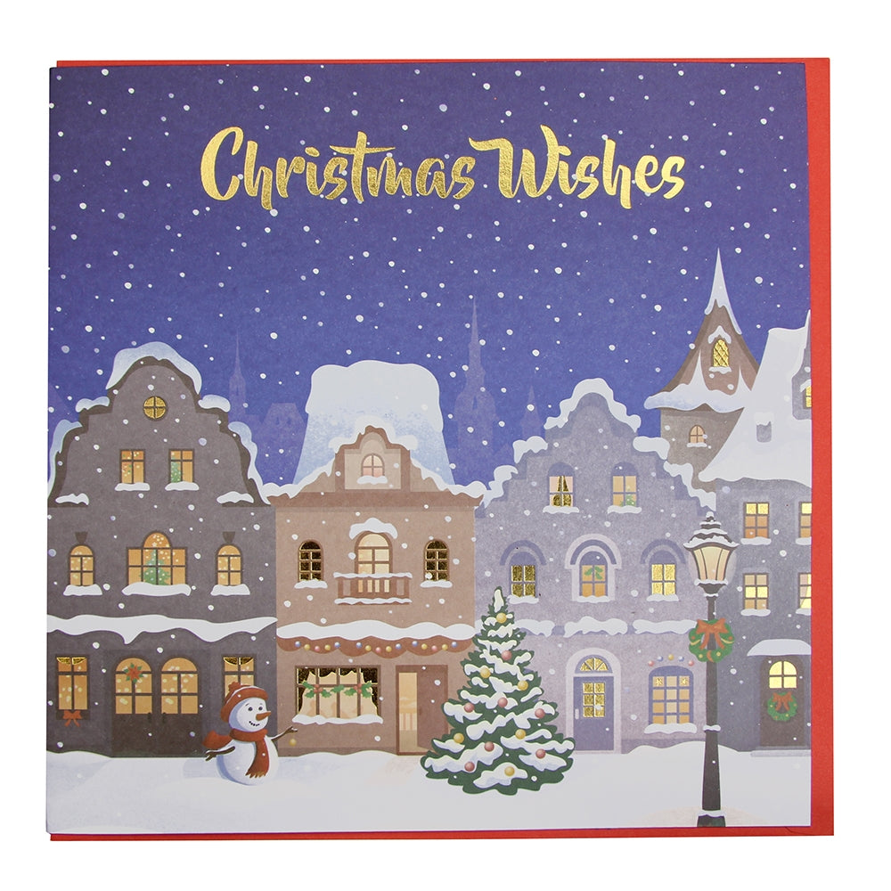 Christmas Card - Town Scene 322590-TOWN