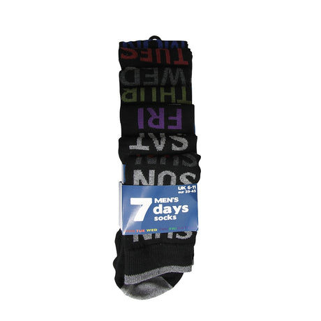 7 Days Of The Week Mens Socks 325510-COLOUR2