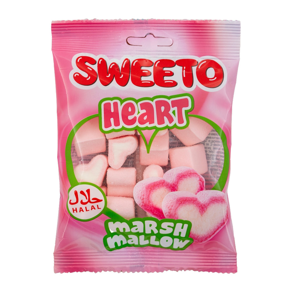 Sweeto Marshmallow Hearts 25G | Poundstretcher  325699