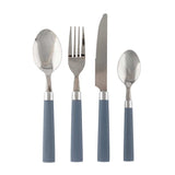 16 Piece Grey Cutlery Set