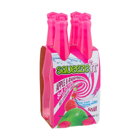 Squeeze It Apple & Raspberry Juice Drink 6 Pack 326080