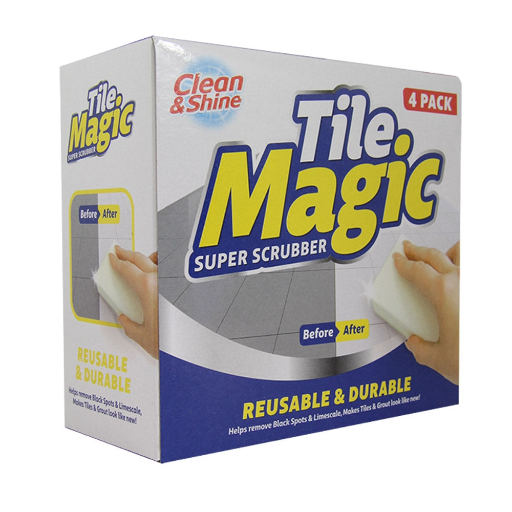 Clean & Shine Tile Magic Scrub 4 Pack 326222