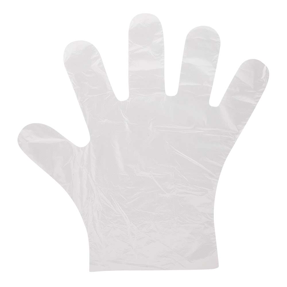 Disposable Plastic Gloves Large 100 Pack