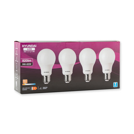 Hyundai Energy Saving Led 9W E27 Warm White 327707