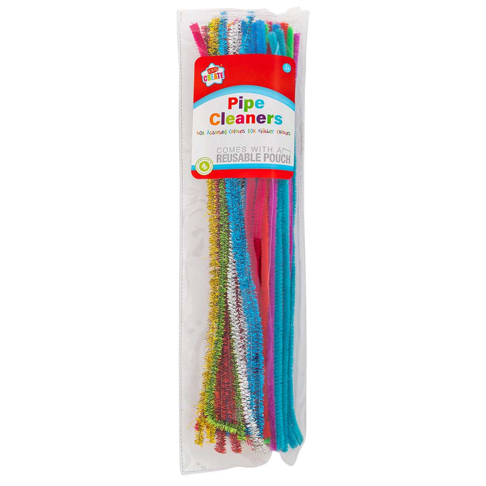 Craft Pipe Cleaners 50 Pack