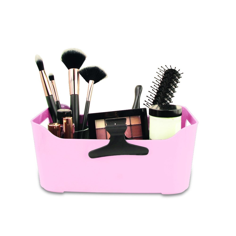 Pink Plastic Make-Up Storage 322441