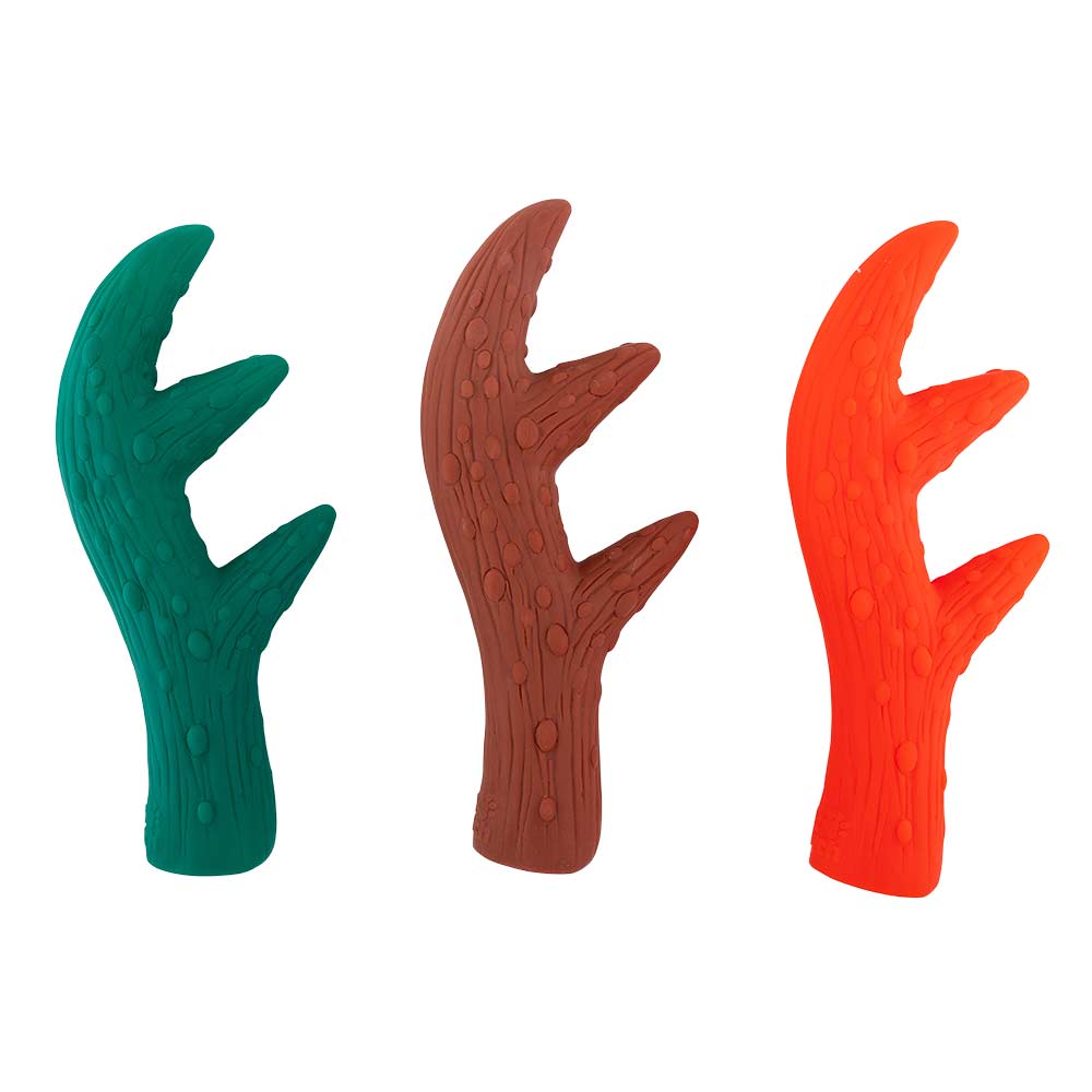 Squeaky Antler Dog Chew Toy