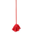 Red Coloured Mop | Poundstretcher 329484