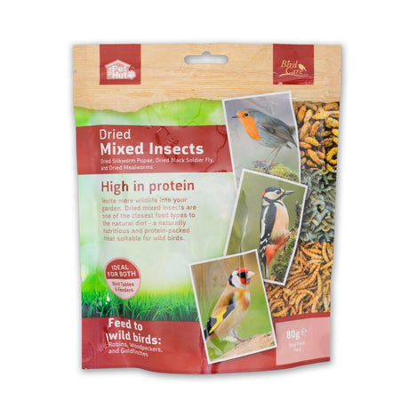 Dried Mixed Insects 80G 329592