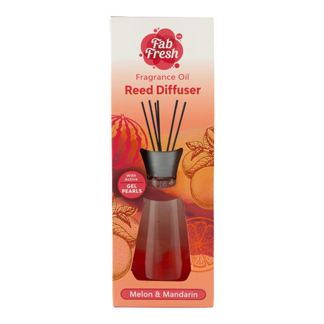 Fab Fresh Reed Diffuser Melon & Mandarin 100Ml 330369 - MELON