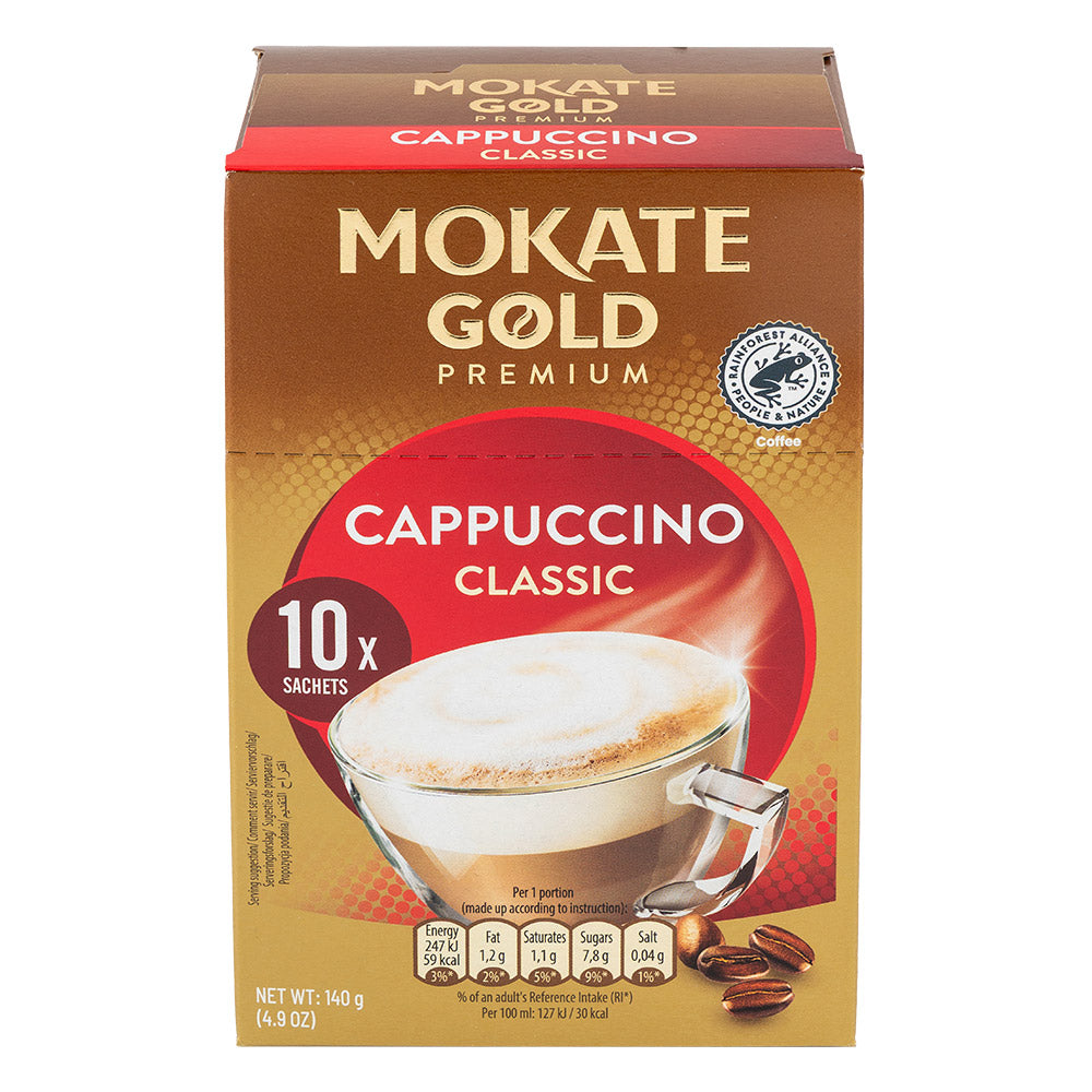 Mokate Gold Premium Cappuccino Classic 10 x 14g