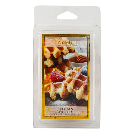 8 Belgian Waffles Wax Melts 331026 - belgian waffle