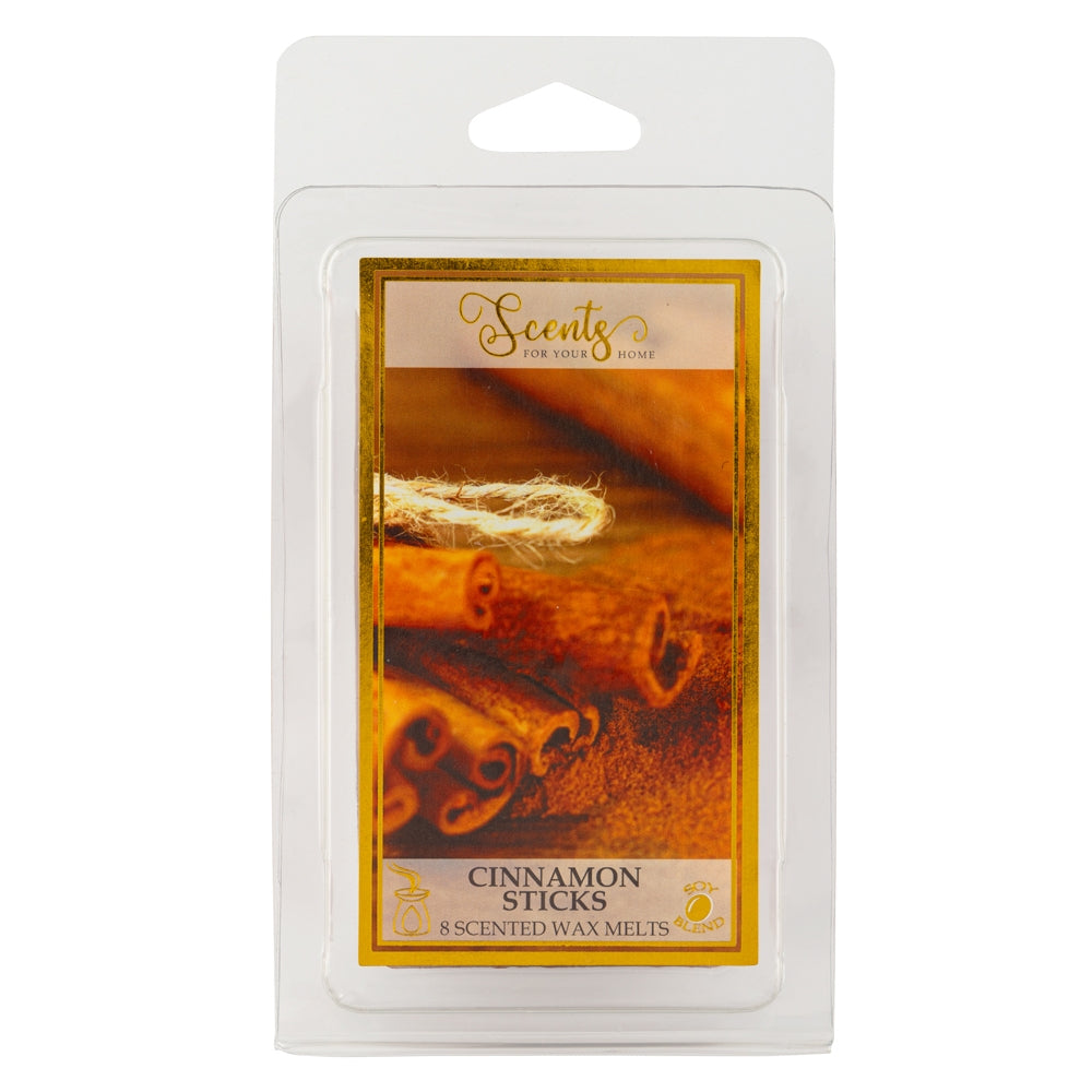 8 Cinnamon Sticks Wax Melts 331026 - cinammon