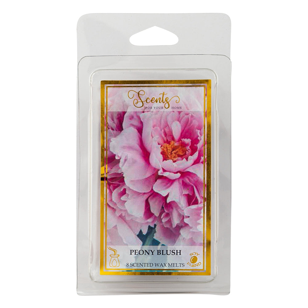 8 Peony Blush Wax Melts 331026 - PEONY BLUSH