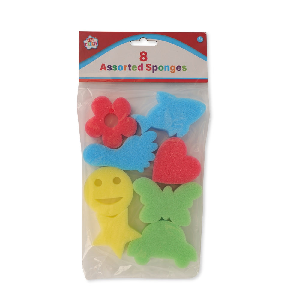 8 Assorted Sponges  331180